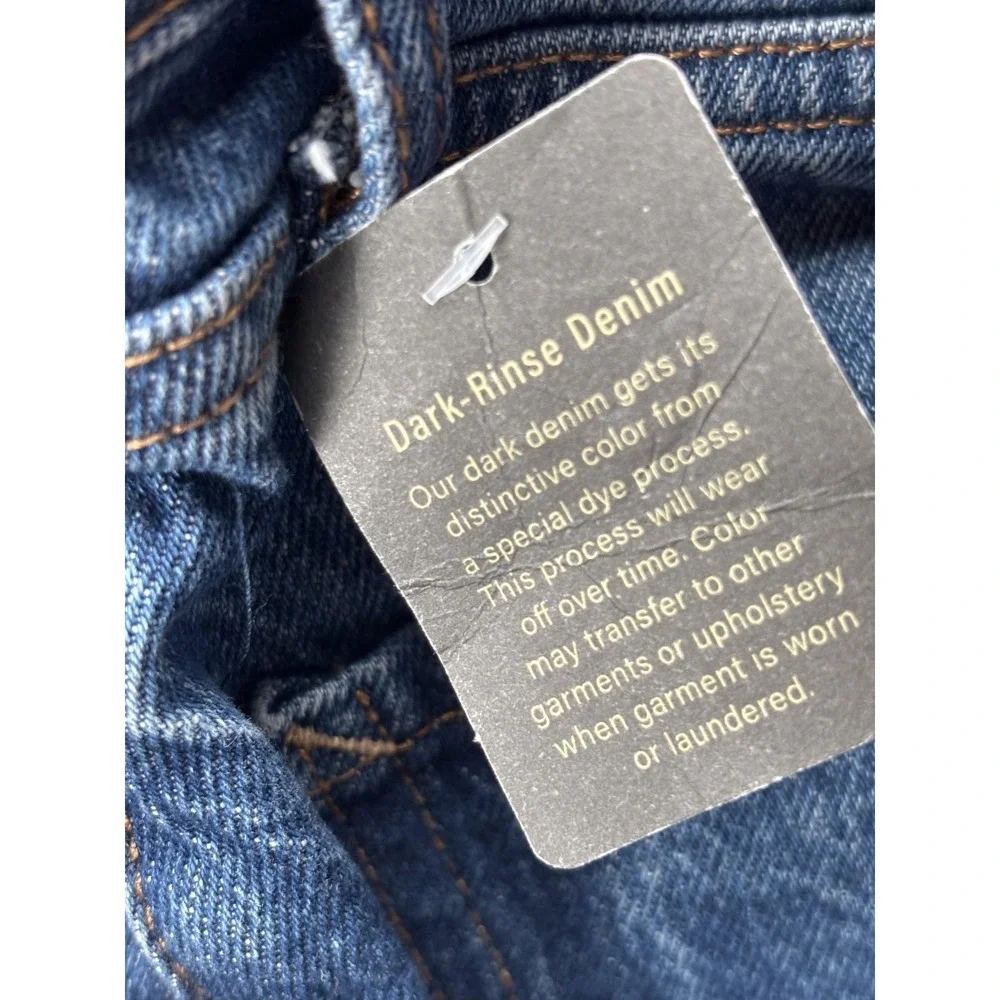 A.n.a Shorts Womens 2 Blue Highest-Rise 90 Denim Bermuda Raw Hem 9 Inseam NWT